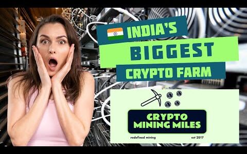 India's Biggest BITCOIN MINING FARM (full information in HINDI) @CryptoMiningMiles | Crypto Mining