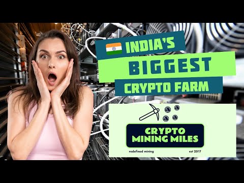 India's Biggest BITCOIN MINING FARM (full information in HINDI) @CryptoMiningMiles | Crypto Mining