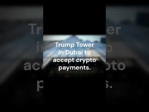 "Trump Tower Dubai Goes Crypto" #news #crypcurrencey #bitcoin #trump #shorts