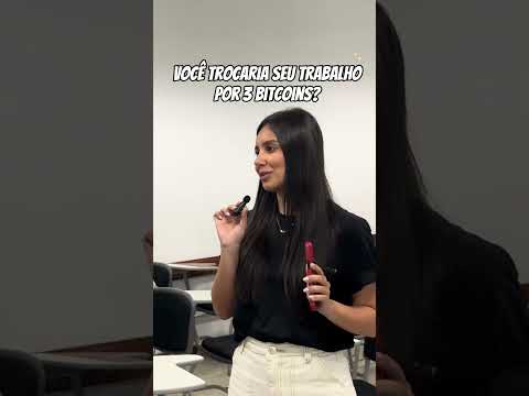 Você trocaria o seu trabalho por 3 Bitcoins?