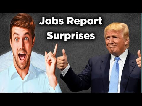 TRUMP Takes Credit for SURPRISING Jobs Report Numbers?