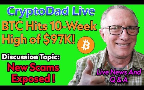 $97K Bitcoin: Bullish or Bearish? Trump & Fed Impact! | CryptoDad Live Q&A