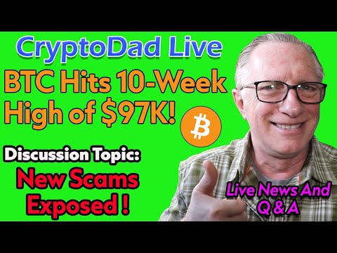 $97K Bitcoin: Bullish or Bearish? Trump & Fed Impact! | CryptoDad Live Q&A
