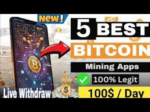 TOP Free 5 Bitcoin Mining Apps/Websites For Android and IOS!  | Bitcoin Mining 2025 | Live Withdraw