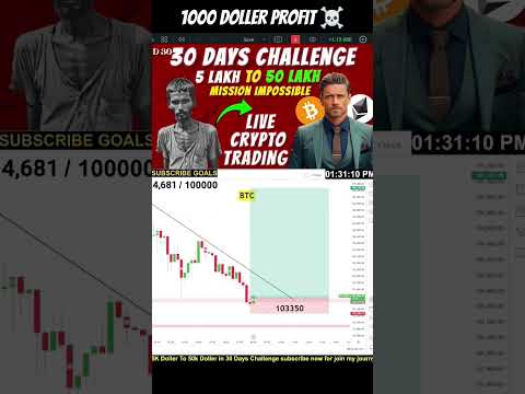 100 To 1000 Doller profit ☠️ Book #trading #shorts #cryptotrading #scalping #trending #bitcoin