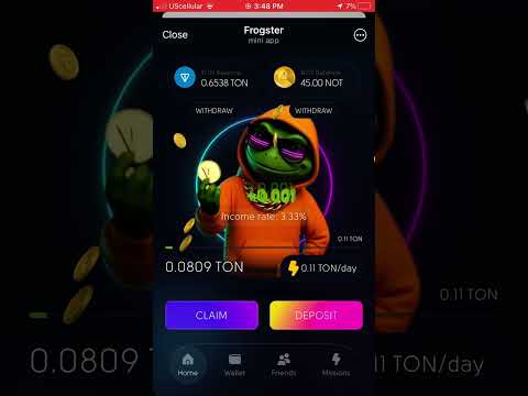 #frogster on #telegram #ton faucet #money #bitcoin #crypto #bitcoinmining #cryptocurrencymining