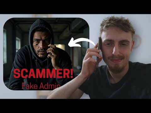 25min im Bitcoin Scammer Call - Das ist die Masche