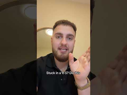 Stuck in a 9-5 you hate? #sidehustle #workfromanywhere #onlinebusiness #money #makemoneyonline