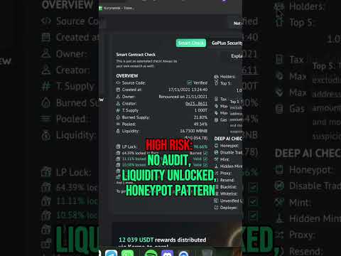 This Token Is a SCAM – Here's Proof  #cryptotips #crypto #cryptocurrency  #aidefense