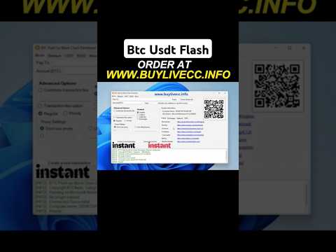 Bitcoin Usdt Flashing Software 2025 #shorts #shortsfeed