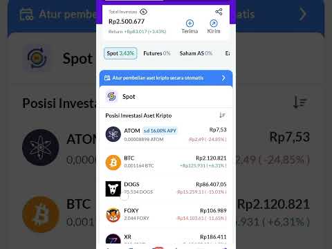 investasi bitcoin part 4 #fyp #viralvideo #shorts #trending #spot #futures #trading #news