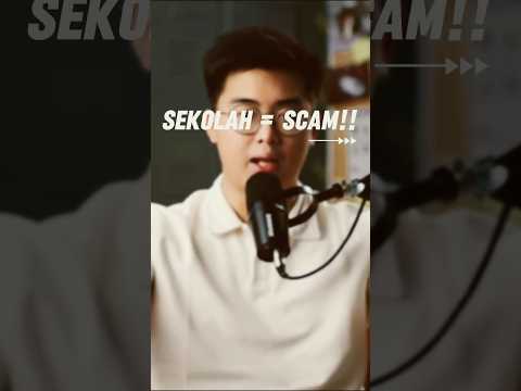 Sekolah = Scam !!! #timothyronald #bitcoin #crypto