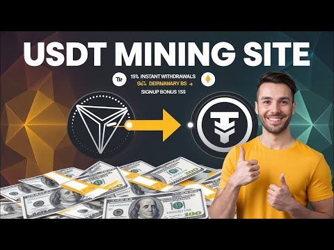New USDT Investment Site 2025 | Earn USDT Daily | Best Crypto Mining Site