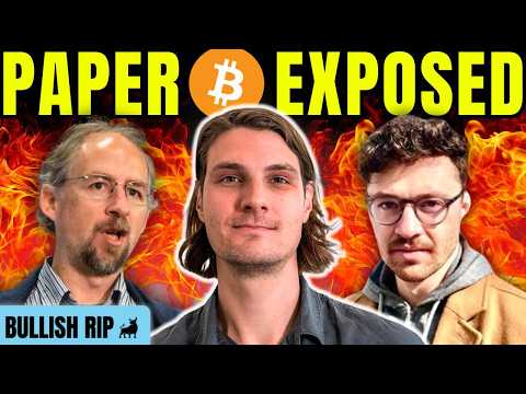 Paper Bitcoin SCAM EXPOSED | James Check & Adam Back