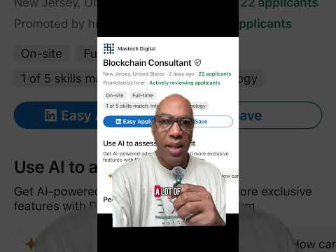 Blockchain jobs #blockchain #cryptocurrency #crypto #digitalcurrency #bitcoin #skilldevelopment