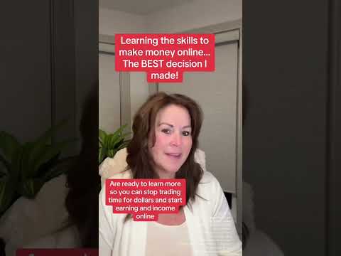 Learning the skills to make money online turned out to be the best thing I’ve done! If you are