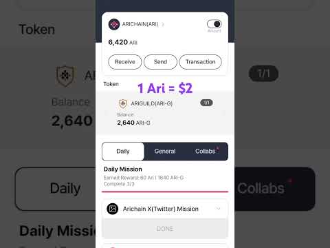 #arichain #cryptocurrency #mining #miningapp