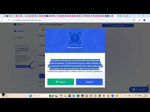 Is Ronitrade.com Free 0. 31 BTC  SCAM or LEGIT |  I tried to withdraw the 0.31 BTC myself