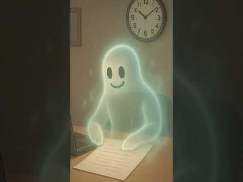 Just Imagine!! Ghosts having 9-5 jobs