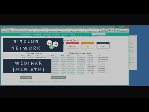 BitClub Network Webinar #3(New compansation plan)| Ukrainian Bitcoin Miner BitClub