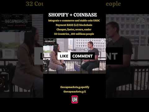 SHOPIFY + COINBASE , INTEGRATE E-COMMERCE AND CRYPTO PAYMENT