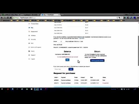 HashOcean data mining with Bitcoin (English)