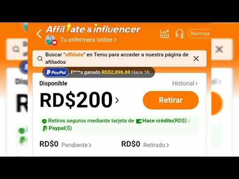 Cómo ganar dinero por internet con TEMU.