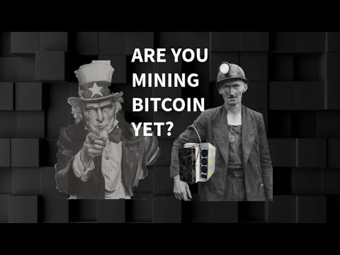 Don't overthink it, Bitcoin mining is a NO BRAINER