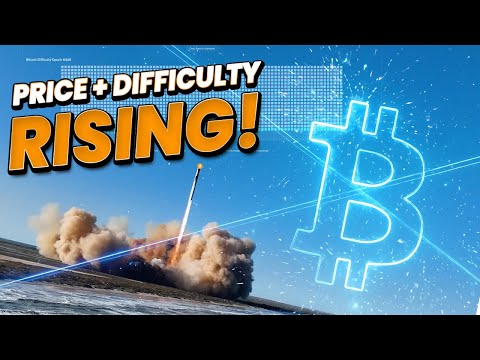 Bitcoin Mining is BEST but Difficulty is RISING and BTC Price is PUMPING!