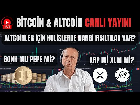 BİTCOİN DESTEKTE! BONK MU PEPE Mİ? XRP Mİ XLM Mİ? KULİSLERDE NELER DÖNÜYOR?
