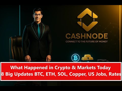 Crypto & Markets Today  8 Big Updates BTC, ETH, SOL, US Jobs, Rates