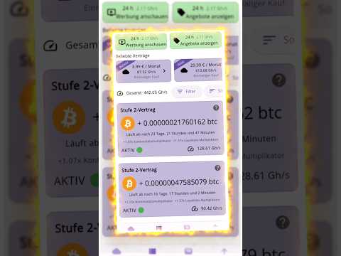 Bitcoin Mining App #fyp #fypシ゚viral #viral #viralshorts #friends