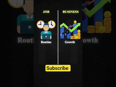 JOB VS BUSINESS #businesslife #businesscoach #mindset #job #jobs #ytshorts #businessgrowth