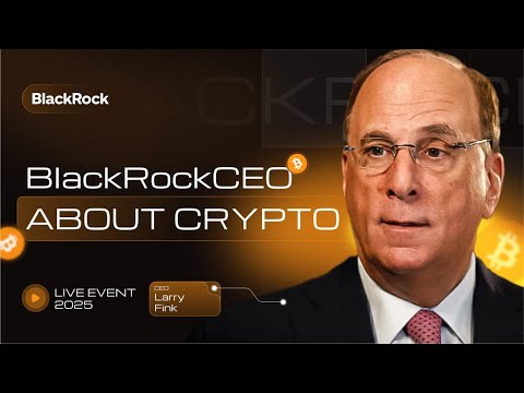 LIVE: BlackRock CEO Announces Major Crypto Move! This Speech Will Reshape the Crypto Industry!