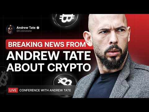 LIVE: Andrew Tate Reveals the Truth about Crypto! This Podcast Will Change the Crypto Industry