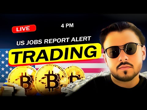 US Jobs Report Live: Impact on crypto trading, live gold trading & live forex trading | 1 Aug