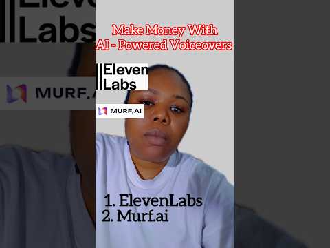 Make Money With AI  Powered Voiceovers #aitools2025  #earndaily #passiveincome #makemoneyonline