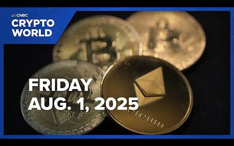 Bitcoin, ether fall as President Trump modifies tariffs and jobs data disappoints: CNBC Crypto World