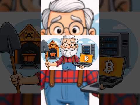 Crypto Mining vs. Old-School Mining  #animation #funny #crypto #cryptocurrency #cryptonews