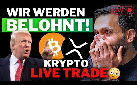 Bitcoin LIVE: Werden wir jetzt belohnt?😳
