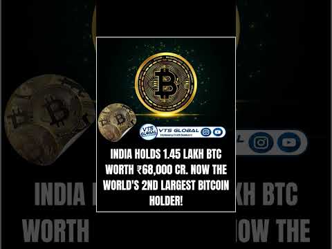 India is now world's 2nd largest bitcoin holder #vtsglobal #truthseekers #news