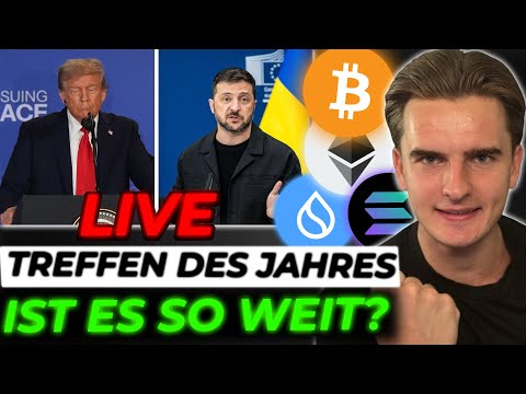 Krypto BREAKING: Steuern wir GLEICH auf ein WUNDER zu?! Trump Live