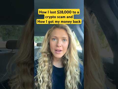 How I lost $28,000 to a crypto scam and how I got my money back #shorts #polariscyber #cryptoscams