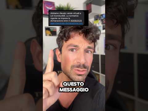 ⚠️ATTENZIONE A QUESTO NUOVO SCAM!! NON FARE NIENTE! #crypto #bitcoin #trading