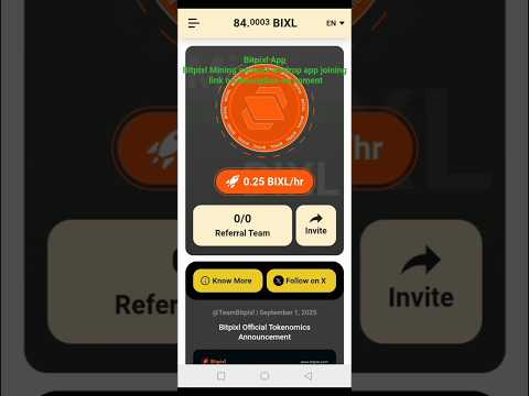 Bitpixl Mining App Bitpixl Mining network #Airdrop joining link on discription or coment how to mine