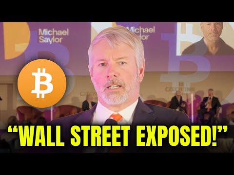 "It's Over! I'm Exposing Wall Street's Bitcoin Manipulation Plans!" - Michael Saylor