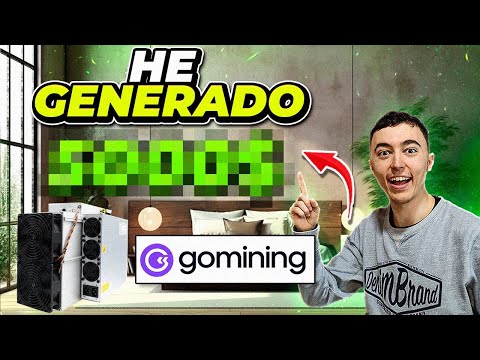 Cuánto He Ganado Minando Bitcoin con Gomining  En 5 Meses ¿Es Scam o Real?