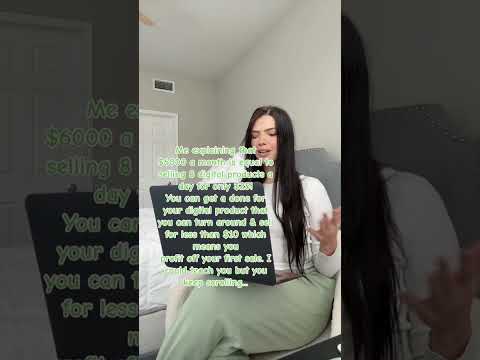 Digital products is a big way to make money online from anywhere in the world! Anyone can do this &