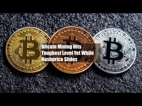Bitcoin Mining Hits Toughest Level Yet While Hashprice Slides