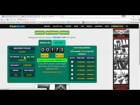 How to earn 1 bitcoin FREE in 24 hours 2016 New Tricks. freebitco.in